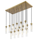 Z-LITE, BEAU LINEAR CHANDELIER, LINEAR LIGHT