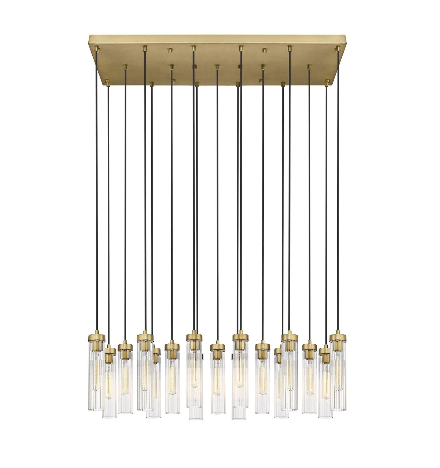 Z-LITE, BEAU LINEAR CHANDELIER, LINEAR LIGHT FIXTURE
