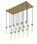 Z-LITE, BEAU LINEAR CHANDELIER, LINEAR LIGHT FIXTURE