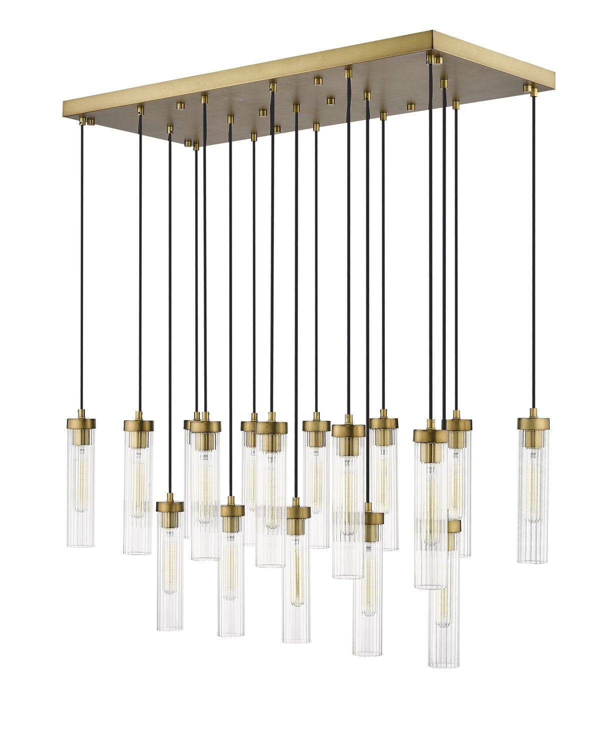 Z-LITE, BEAU LINEAR CHANDELIER, LINEAR LIGHT