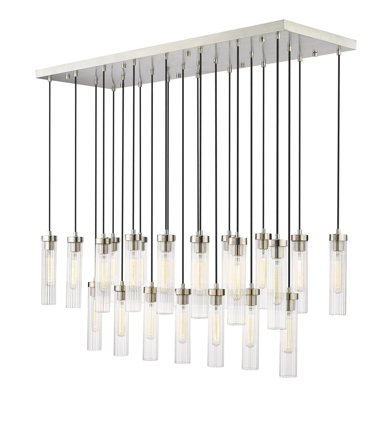 Z-LITE, BEAU LINEAR CHANDELIER, LINEAR LIGHT FIXTURE