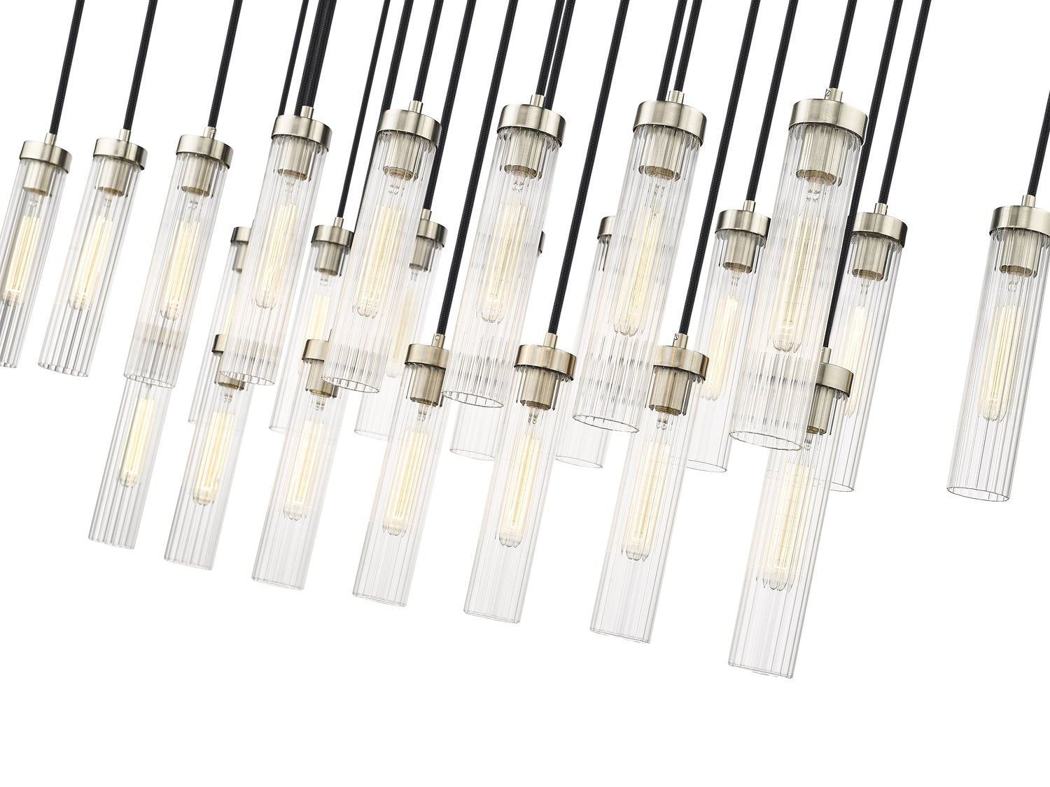 Z-LITE, BEAU LINEAR CHANDELIER, LINEAR LIGHT FIXTURE