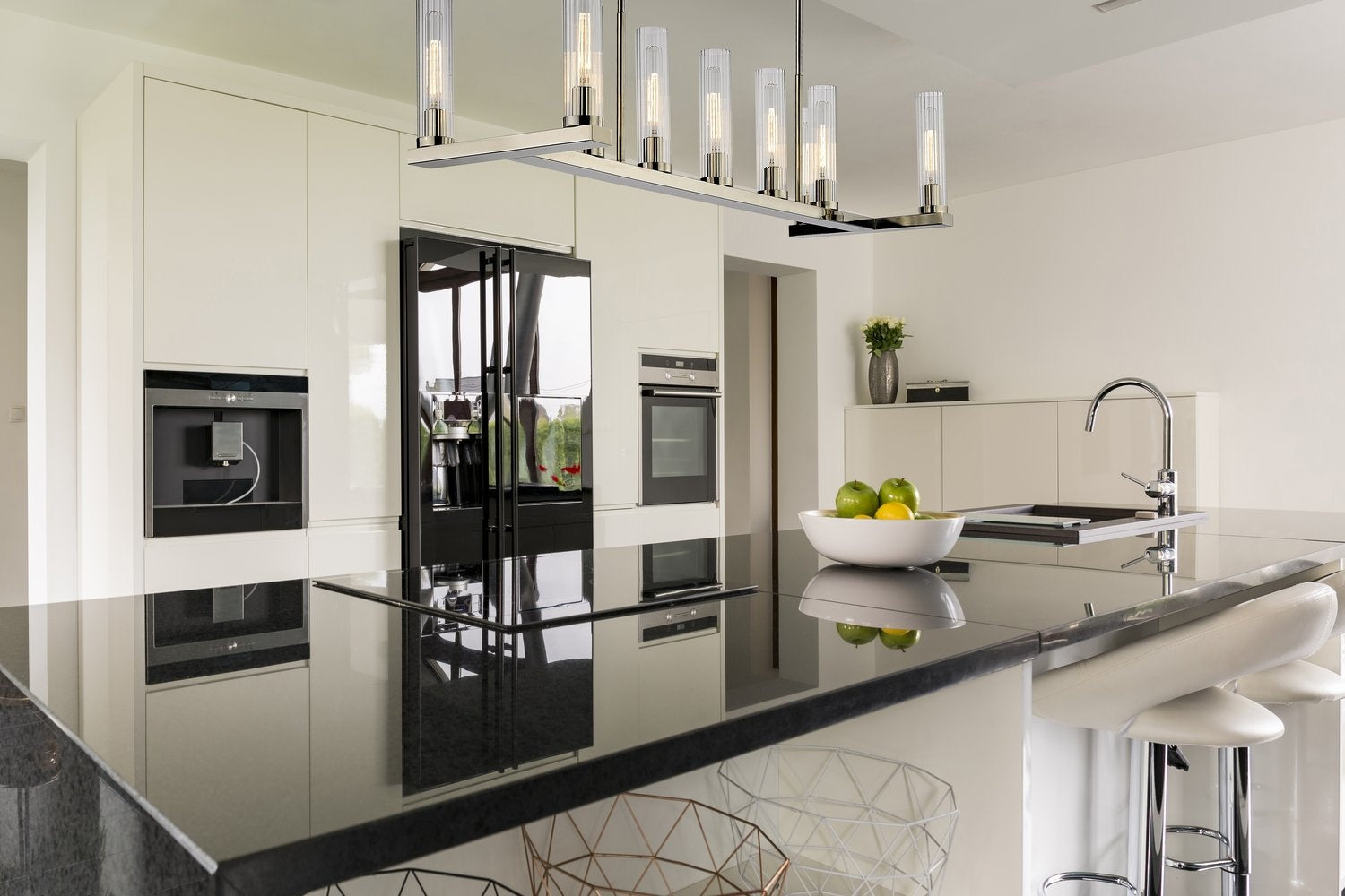 Z-LITE, BEAU LINEAR CHANDELIER, LINEAR LIGHT