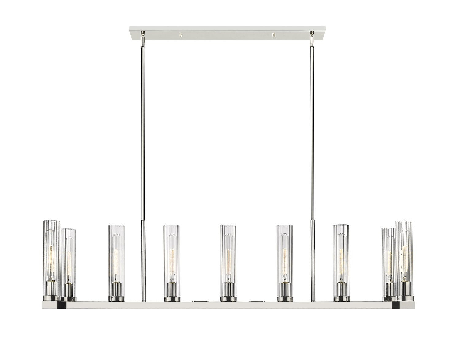 Z-LITE, BEAU LINEAR CHANDELIER, LINEAR LIGHT