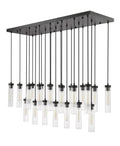 Z-LITE, BEAU LINEAR CHANDELIER, LINEAR LIGHT FIXTURE