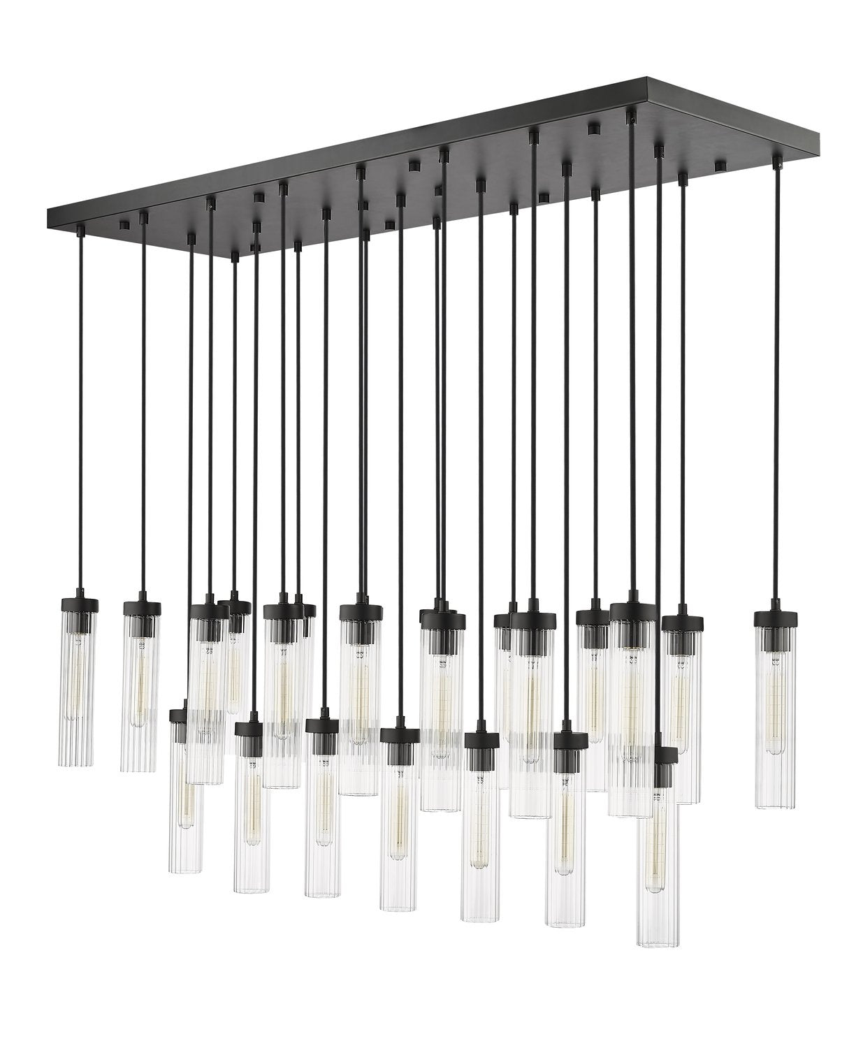 Z-LITE, BEAU LINEAR CHANDELIER, LINEAR LIGHT FIXTURE