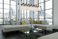 Z-LITE, BEAU LINEAR CHANDELIER, LINEAR LIGHT FIXTURE