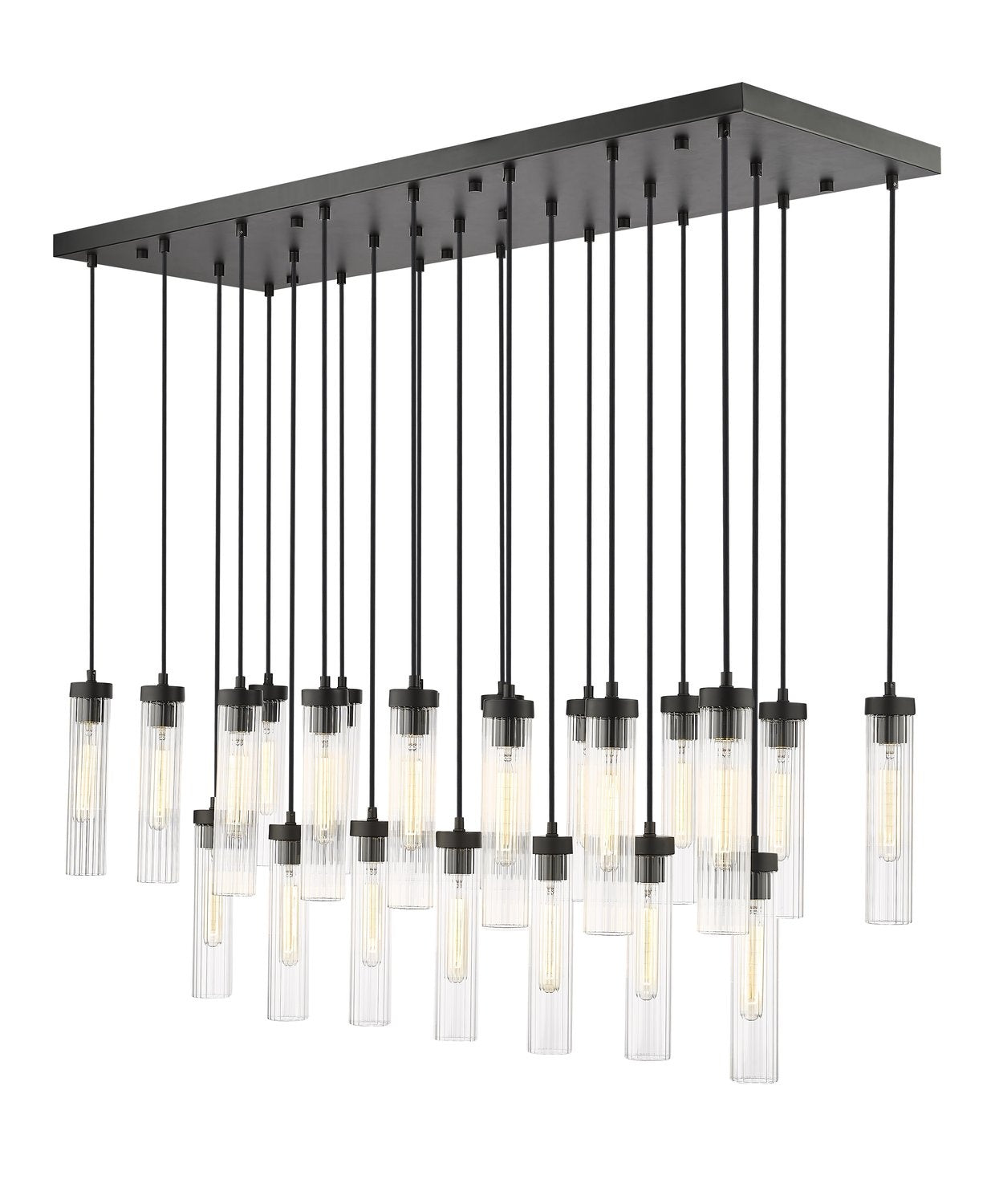 Z-LITE, BEAU LINEAR CHANDELIER, LINEAR LIGHT