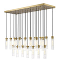 Z-LITE, BEAU LINEAR CHANDELIER, LINEAR LIGHT FIXTURE