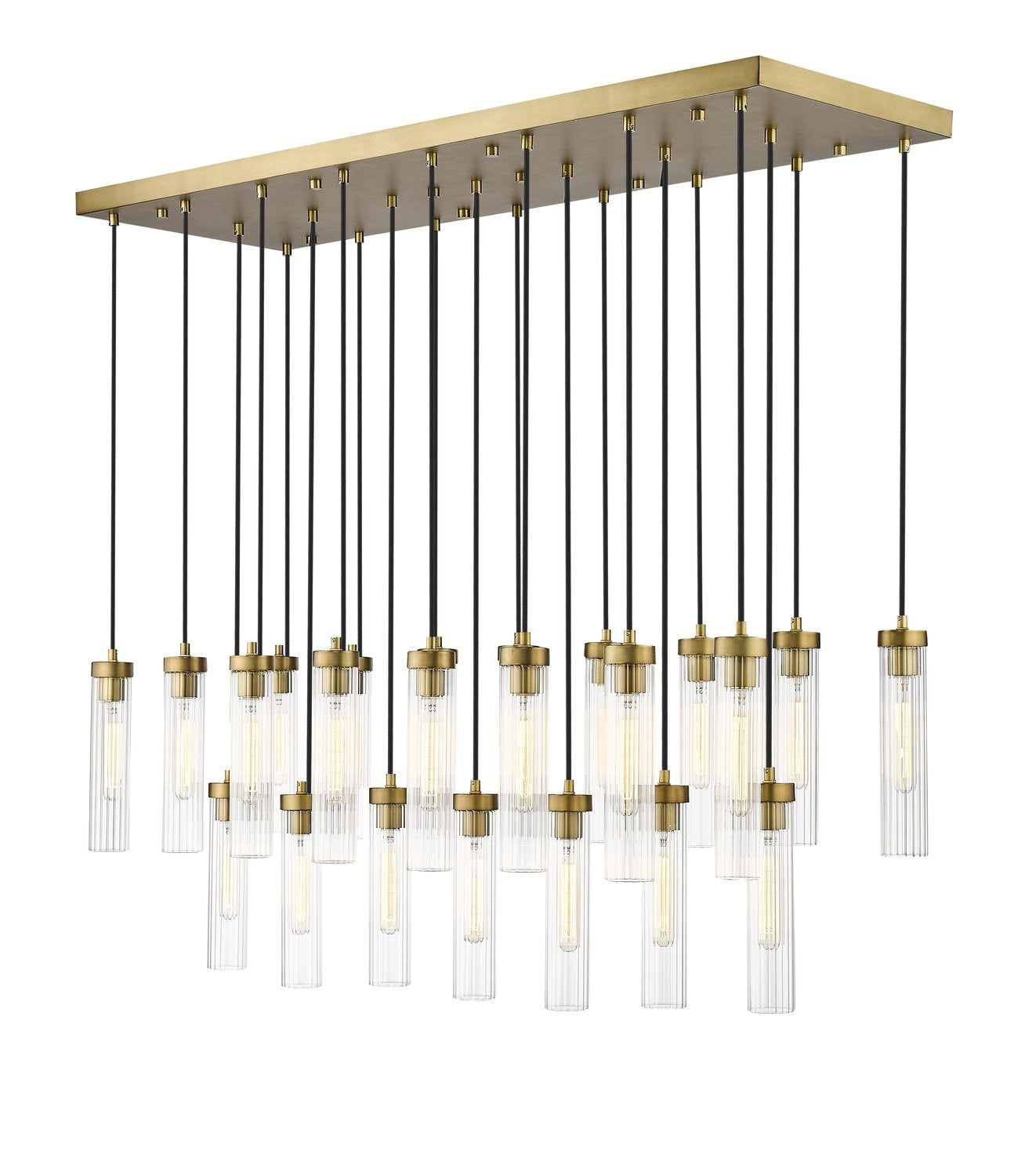 Z-LITE, BEAU LINEAR CHANDELIER, LINEAR LIGHT FIXTURE