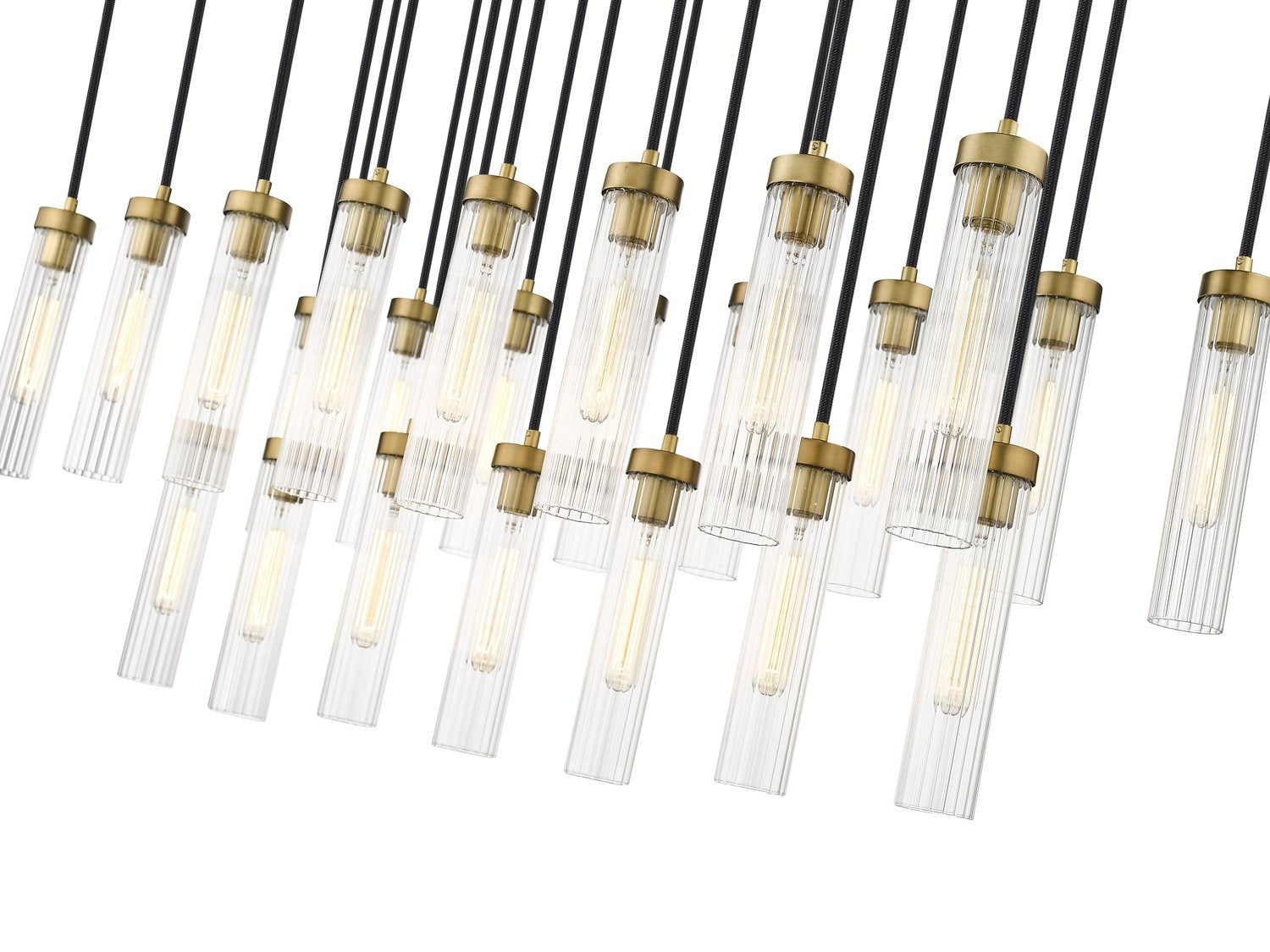 Z-LITE, BEAU LINEAR CHANDELIER, LINEAR LIGHT FIXTURE