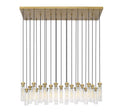 Z-LITE, BEAU LINEAR CHANDELIER, LINEAR LIGHT FIXTURE