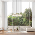 Z-LITE, BEAU LINEAR CHANDELIER, LINEAR LIGHT