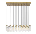 Z-LITE, BEAU LINEAR CHANDELIER, LINEAR LIGHT