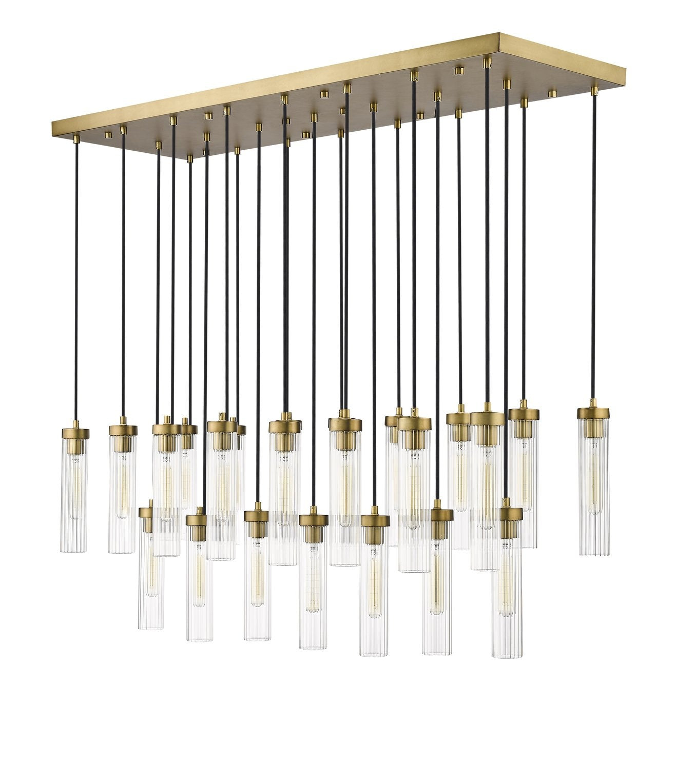Z-LITE, BEAU LINEAR CHANDELIER, LINEAR LIGHT FIXTURE