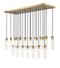Z-LITE, BEAU LINEAR CHANDELIER, LINEAR LIGHT