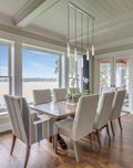 Z-LITE, BEAU LINEAR CHANDELIER, LINEAR LIGHT