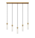 Z-LITE, BEAU LINEAR CHANDELIER, LINEAR LIGHT