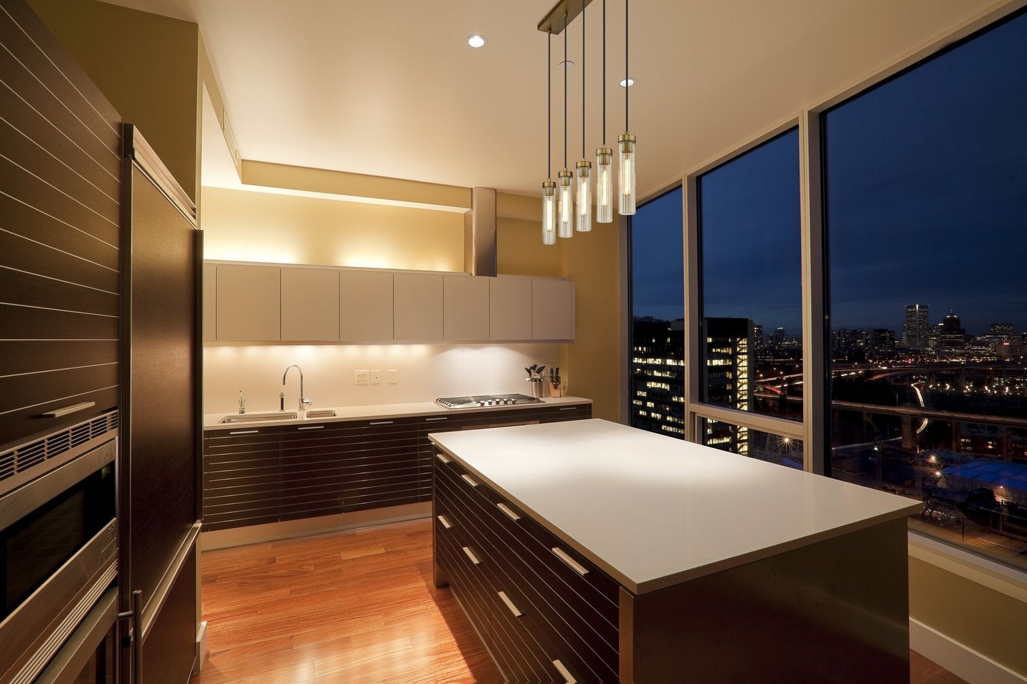 Z-LITE, BEAU LINEAR CHANDELIER, LINEAR LIGHT