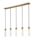 Z-LITE, BEAU LINEAR CHANDELIER, LINEAR LIGHT