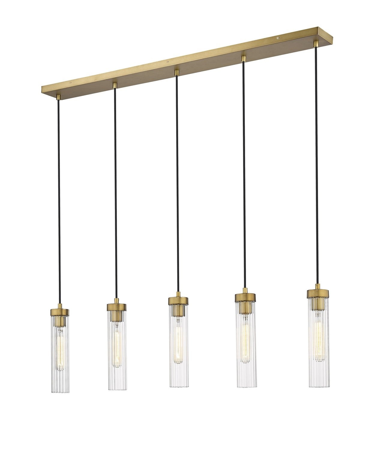 Z-LITE, BEAU LINEAR CHANDELIER, LINEAR LIGHT