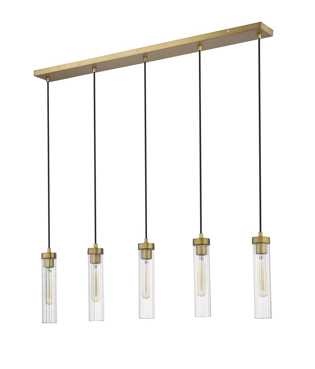 Z-LITE, BEAU LINEAR CHANDELIER, LINEAR LIGHT FIXTURE
