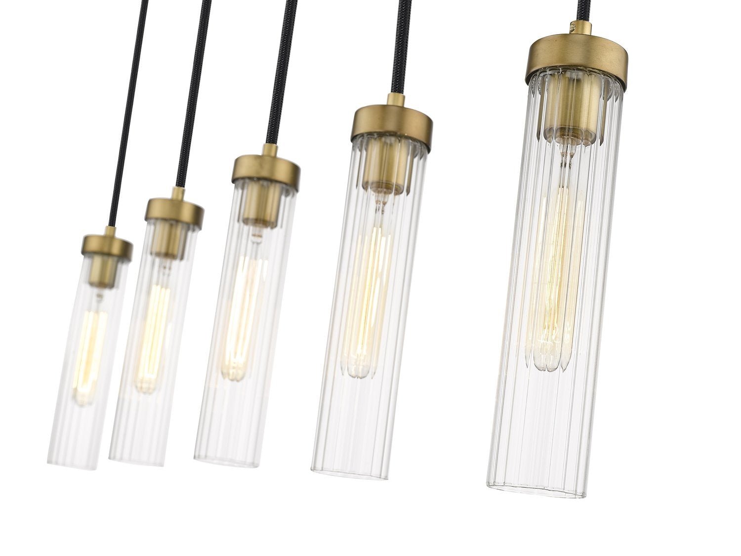 Z-LITE, BEAU LINEAR CHANDELIER, LINEAR LIGHT
