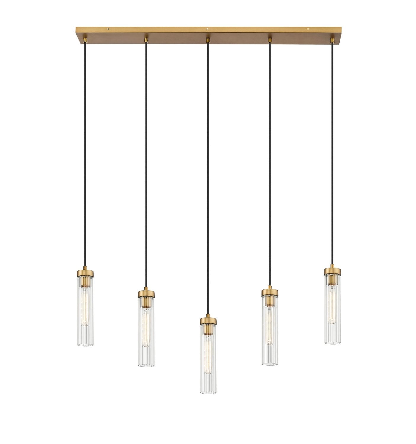 Z-LITE, BEAU LINEAR CHANDELIER, LINEAR LIGHT FIXTURE