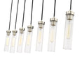 Z-LITE, BEAU LINEAR CHANDELIER, LINEAR LIGHT