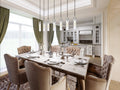 Z-LITE, BEAU LINEAR CHANDELIER, LINEAR LIGHT