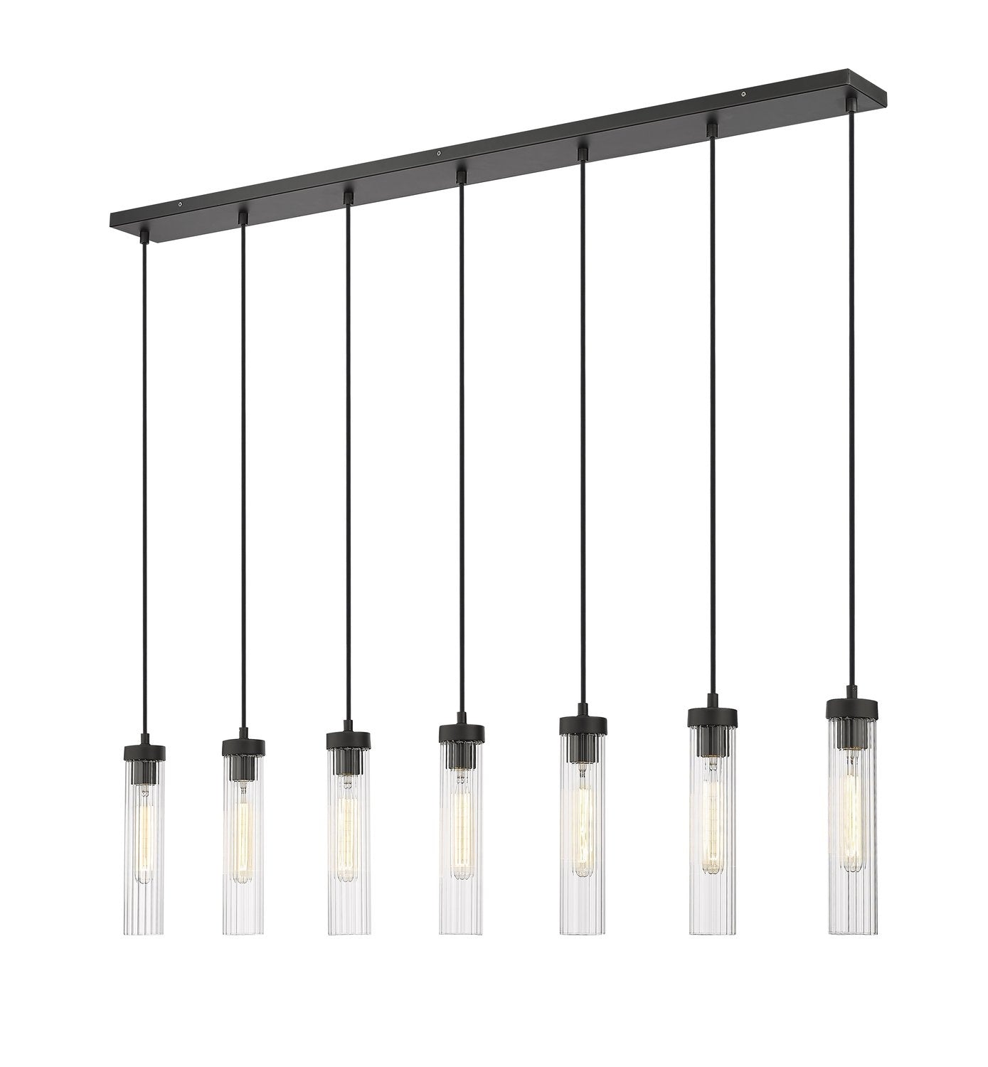 Z-LITE, BEAU LINEAR CHANDELIER, LINEAR LIGHT FIXTURE