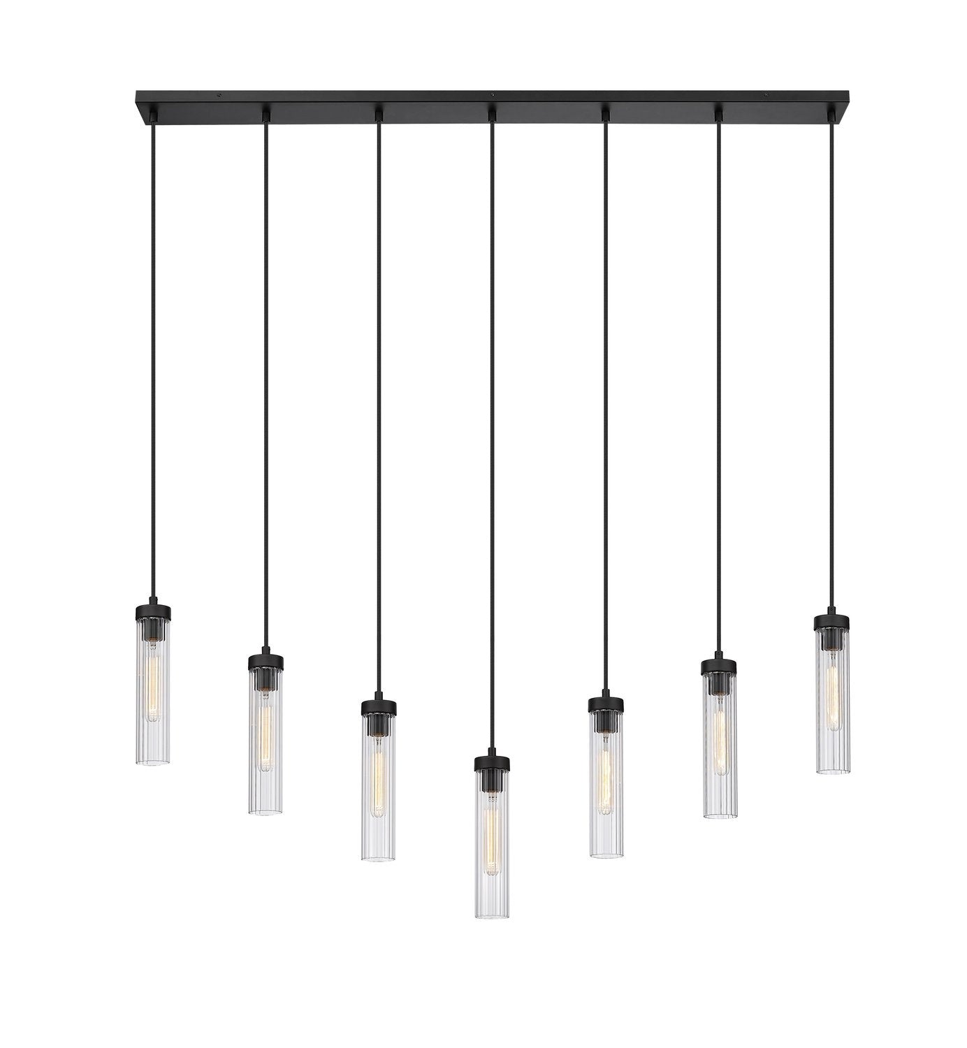 Z-LITE, BEAU LINEAR CHANDELIER, LINEAR LIGHT