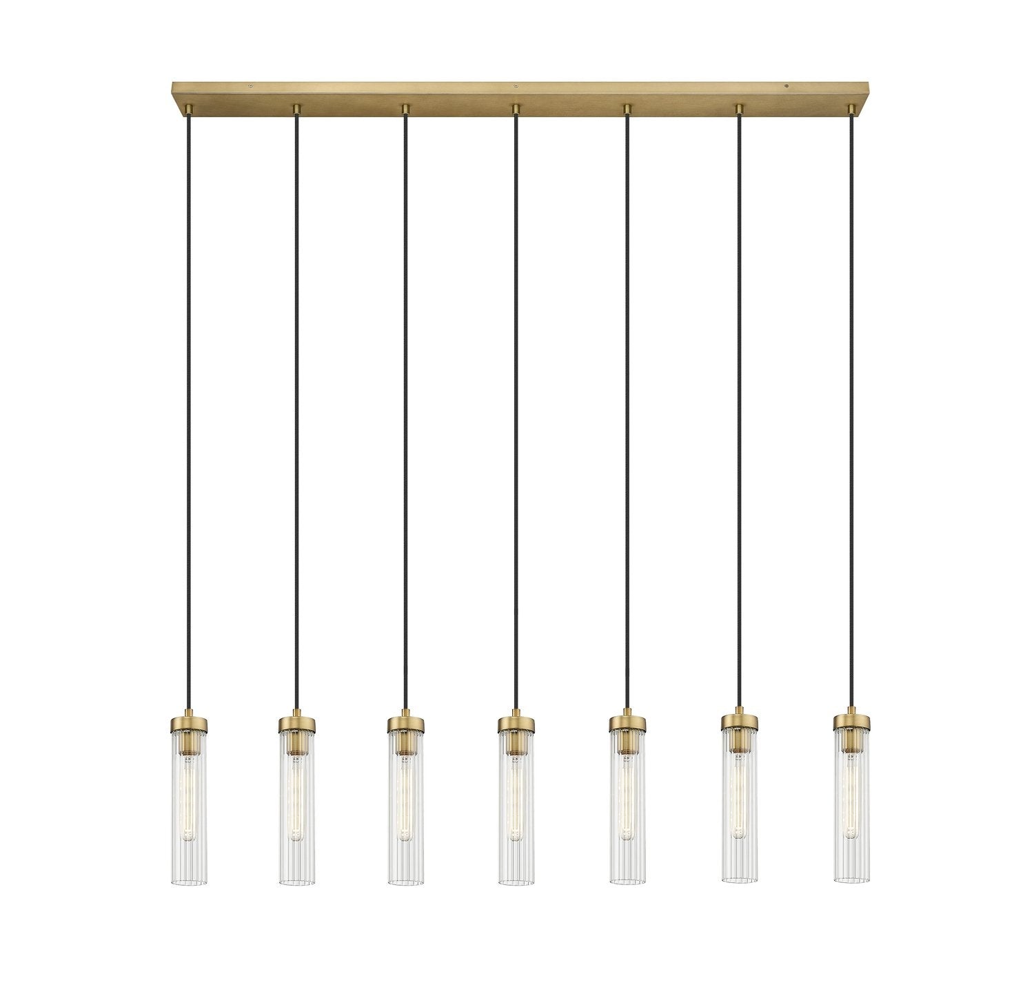 Z-LITE, BEAU LINEAR CHANDELIER, LINEAR LIGHT