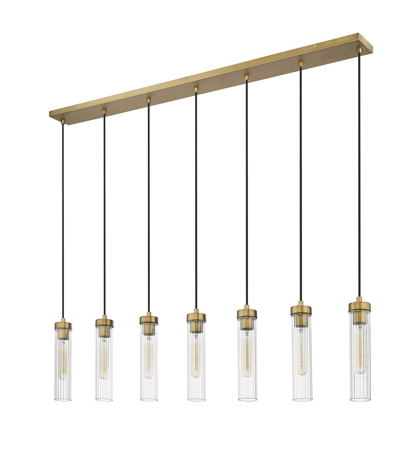 Z-LITE, BEAU LINEAR CHANDELIER, LINEAR LIGHT FIXTURE