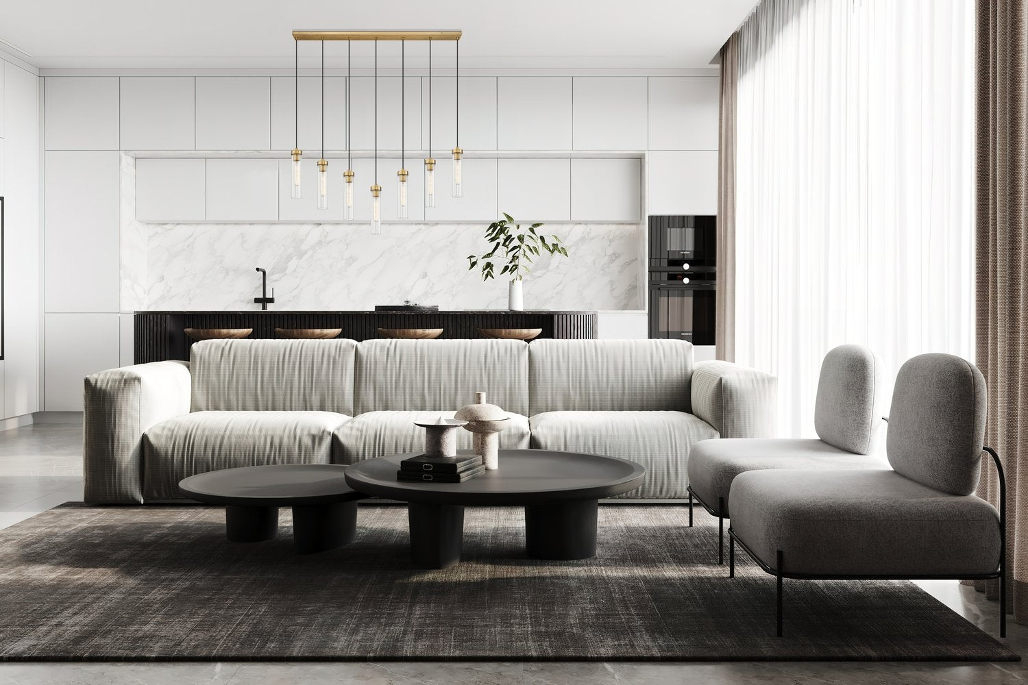Z-LITE, BEAU LINEAR CHANDELIER, LINEAR LIGHT