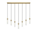 Z-LITE, BEAU LINEAR CHANDELIER, LINEAR LIGHT FIXTURE