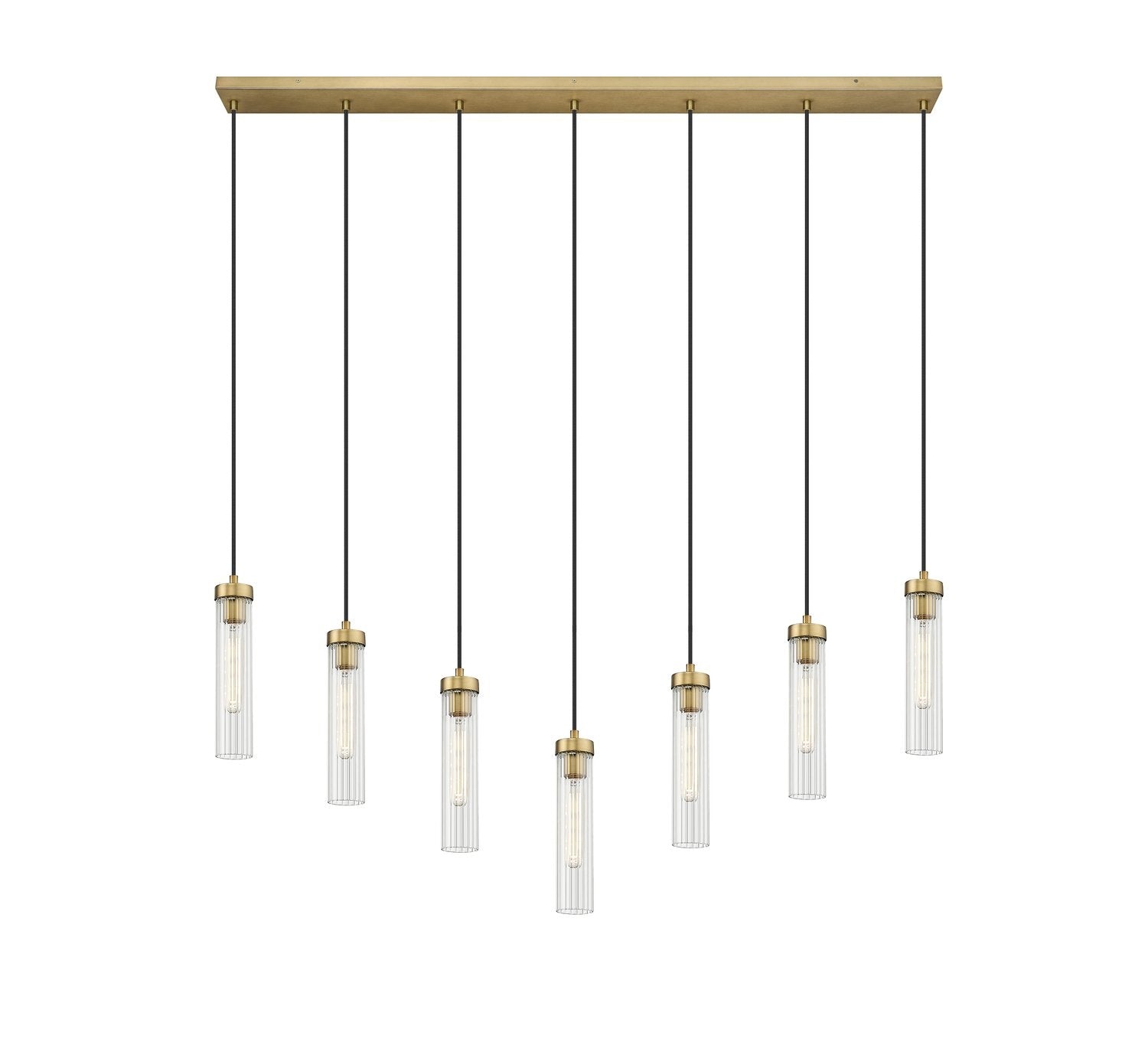 Z-LITE, BEAU LINEAR CHANDELIER, LINEAR LIGHT FIXTURE
