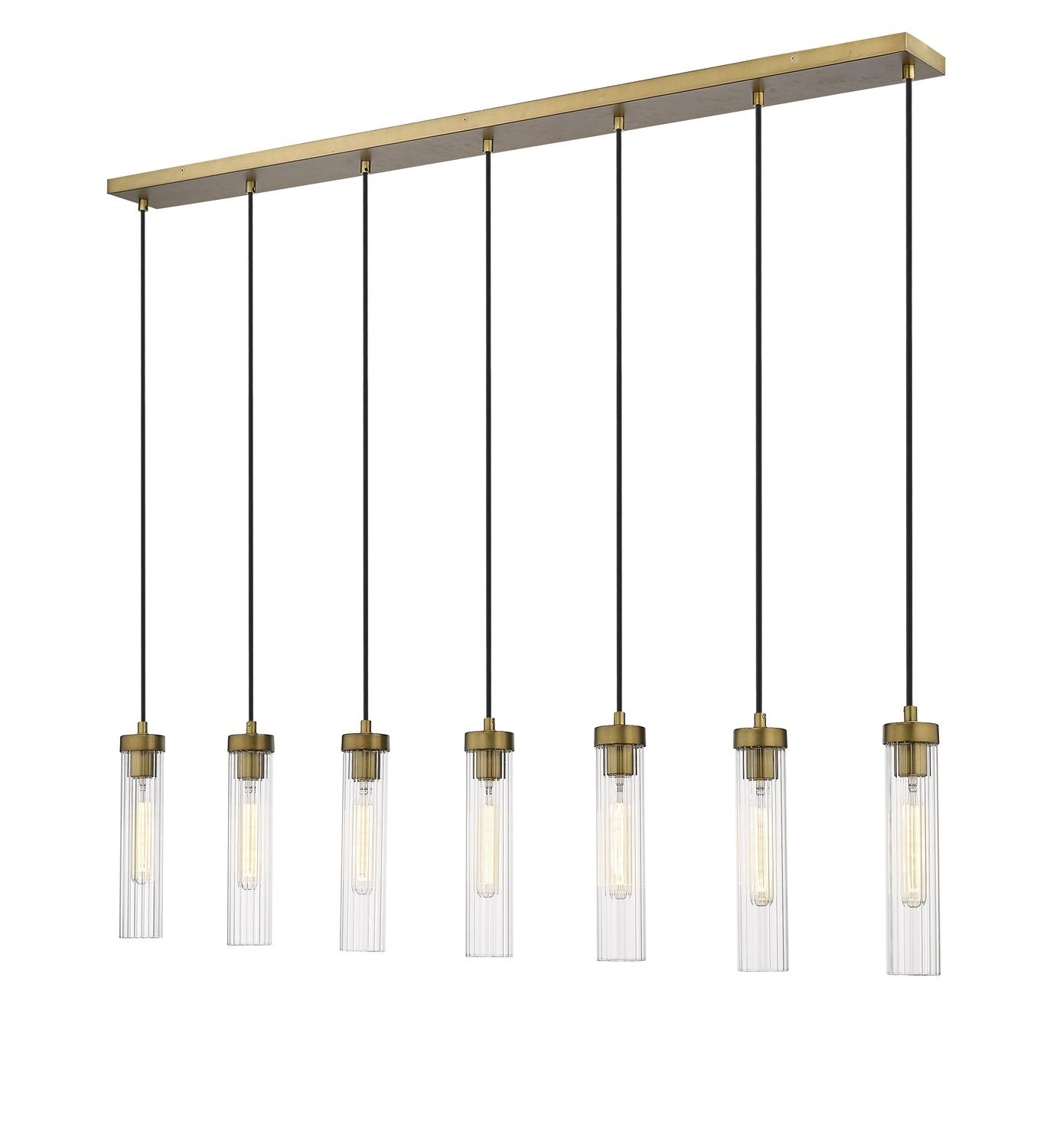 Z-LITE, BEAU LINEAR CHANDELIER, LINEAR LIGHT FIXTURE