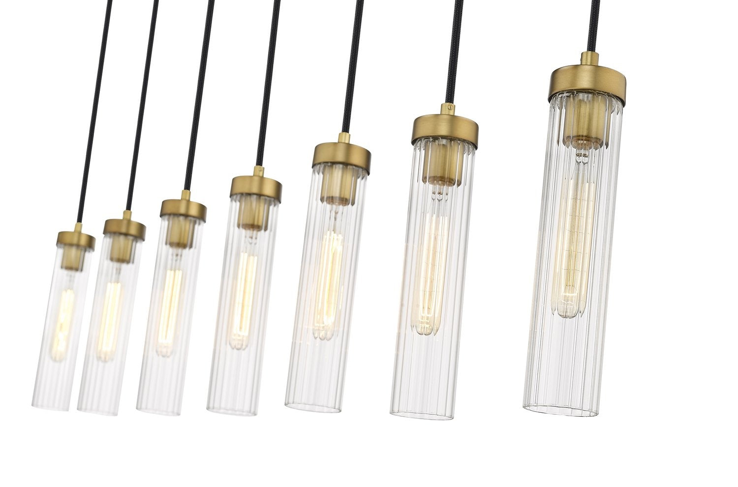 Z-LITE, BEAU LINEAR CHANDELIER, LINEAR LIGHT