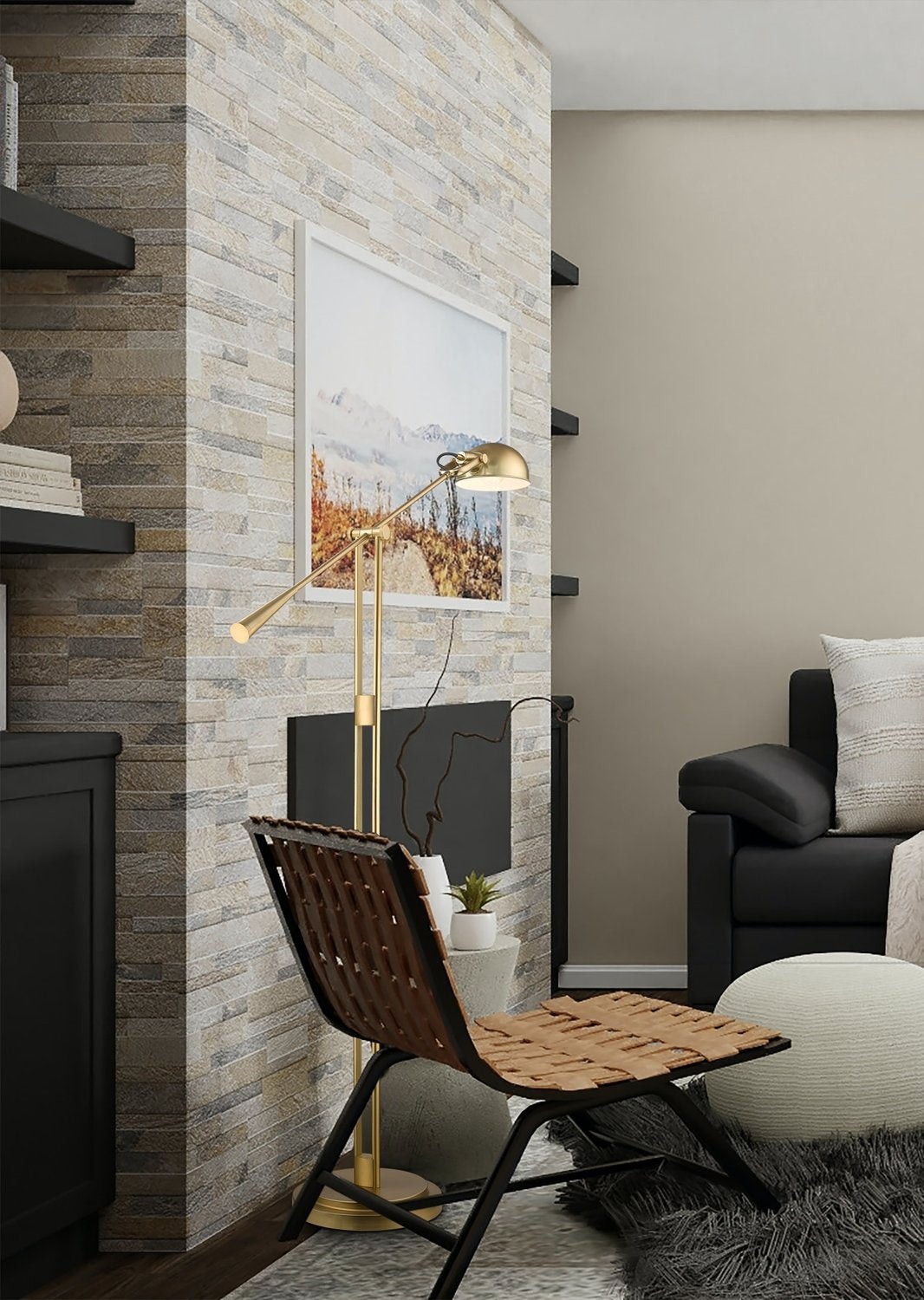 Z-LITE JENAMEES INC. 741FL-HBR f43ffb91-8016-4538-ae13-87b90ac6778d