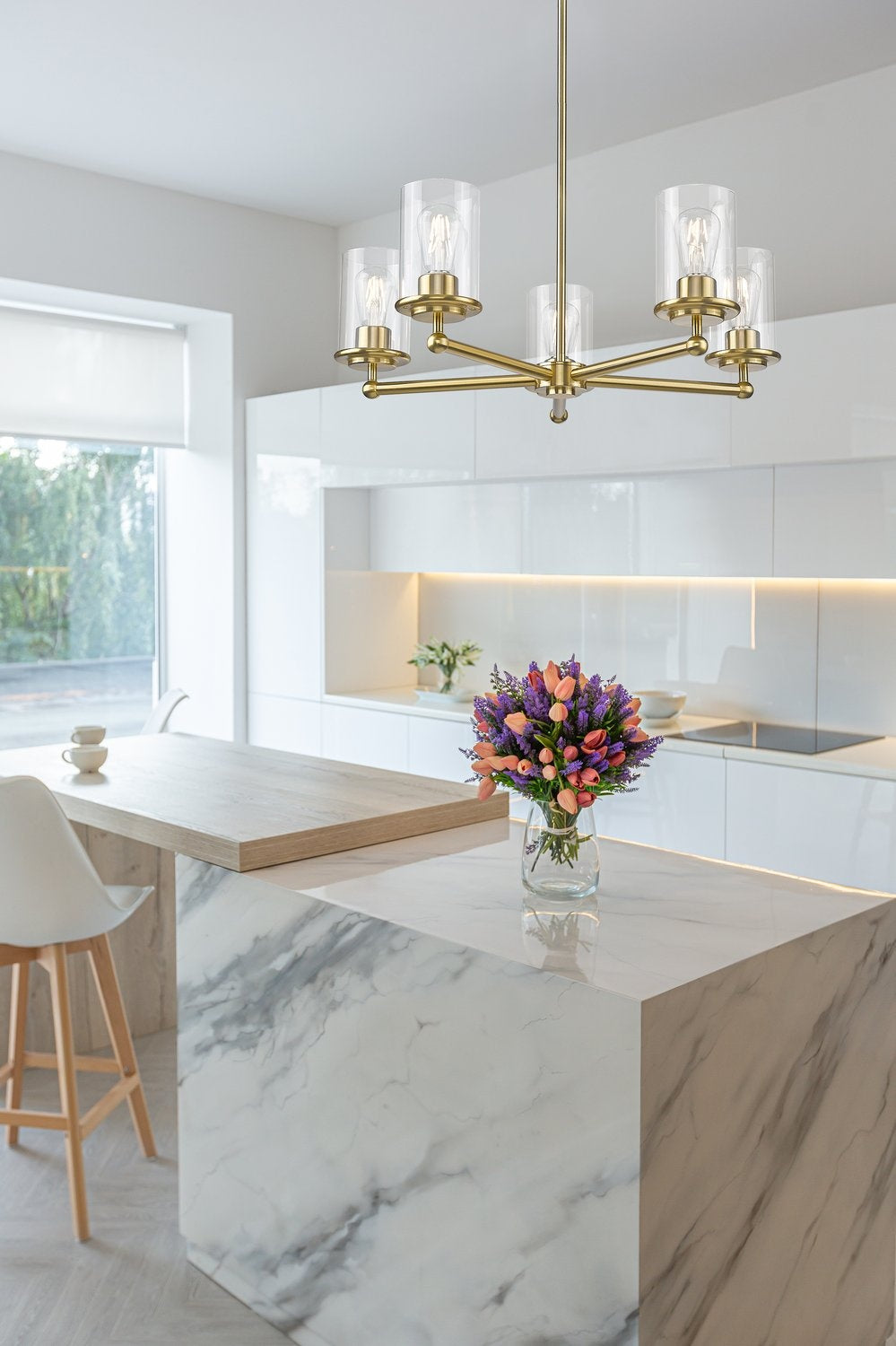 Z-LITE, THAYER CHANDELIER, CHANDELIER LIGHT