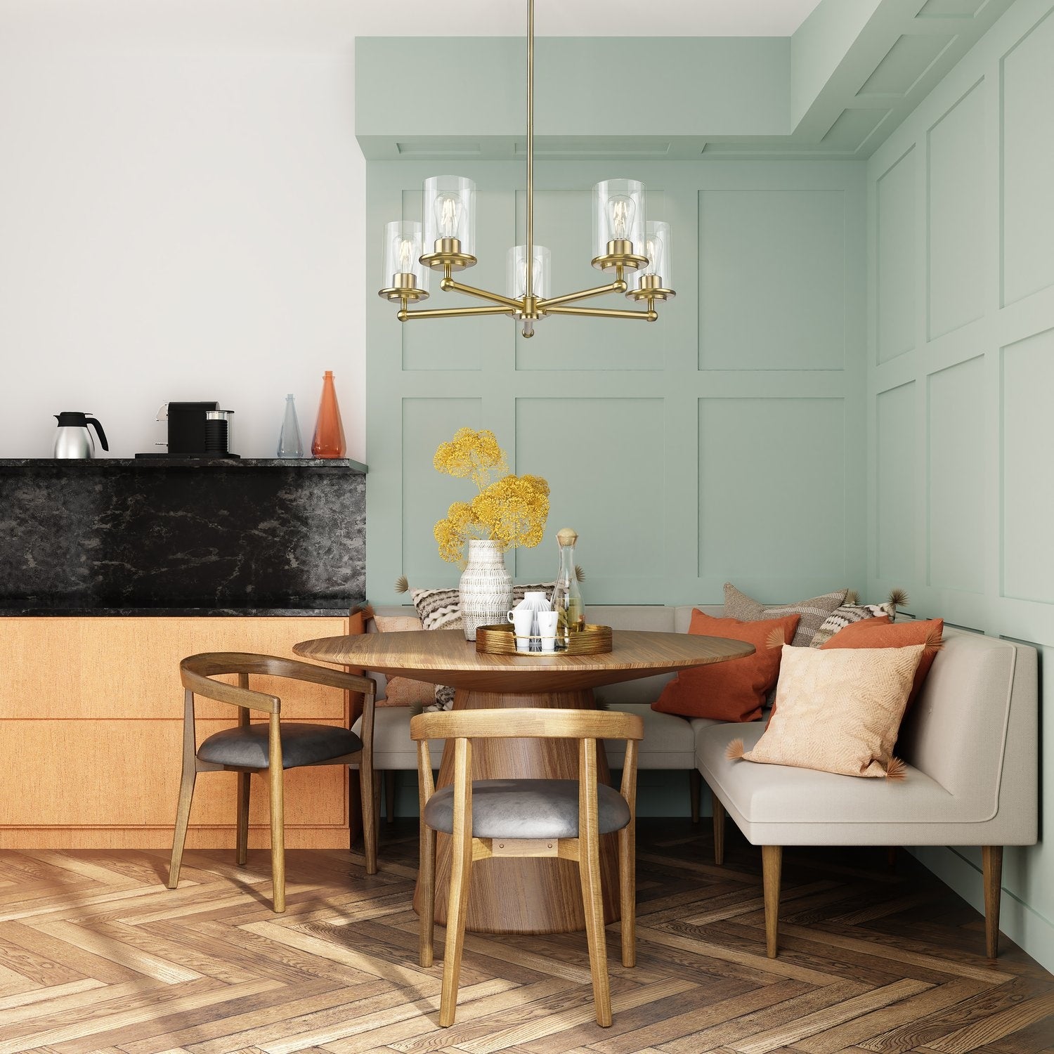 Z-LITE, THAYER CHANDELIER, CHANDELIER LIGHT