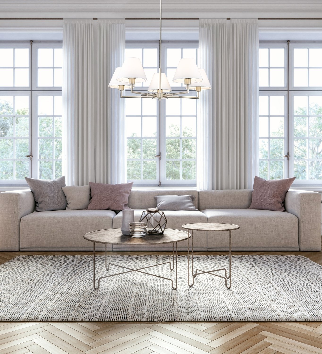 Z-LITE, LEILA CHANDELIER, CHANDELIER LIGHT