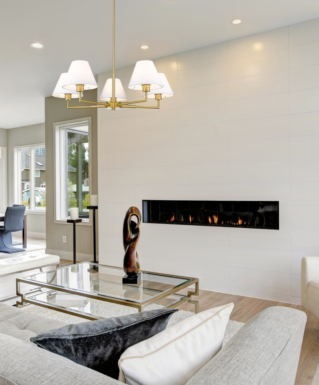 Z-LITE, LEILA CHANDELIER, CHANDELIER LIGHT