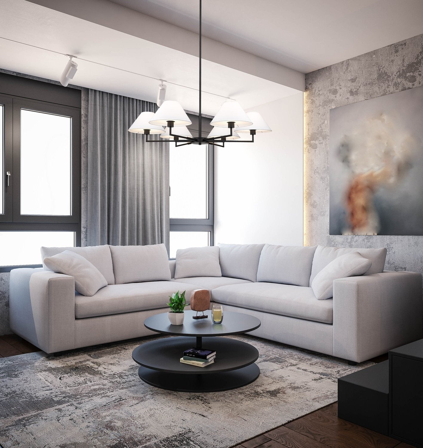 Z-LITE, LEILA CHANDELIER, CHANDELIER LIGHT
