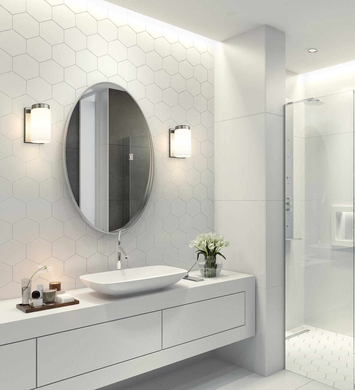 Z-LITE, BURK WALL SCONCE, WALL SCONCES