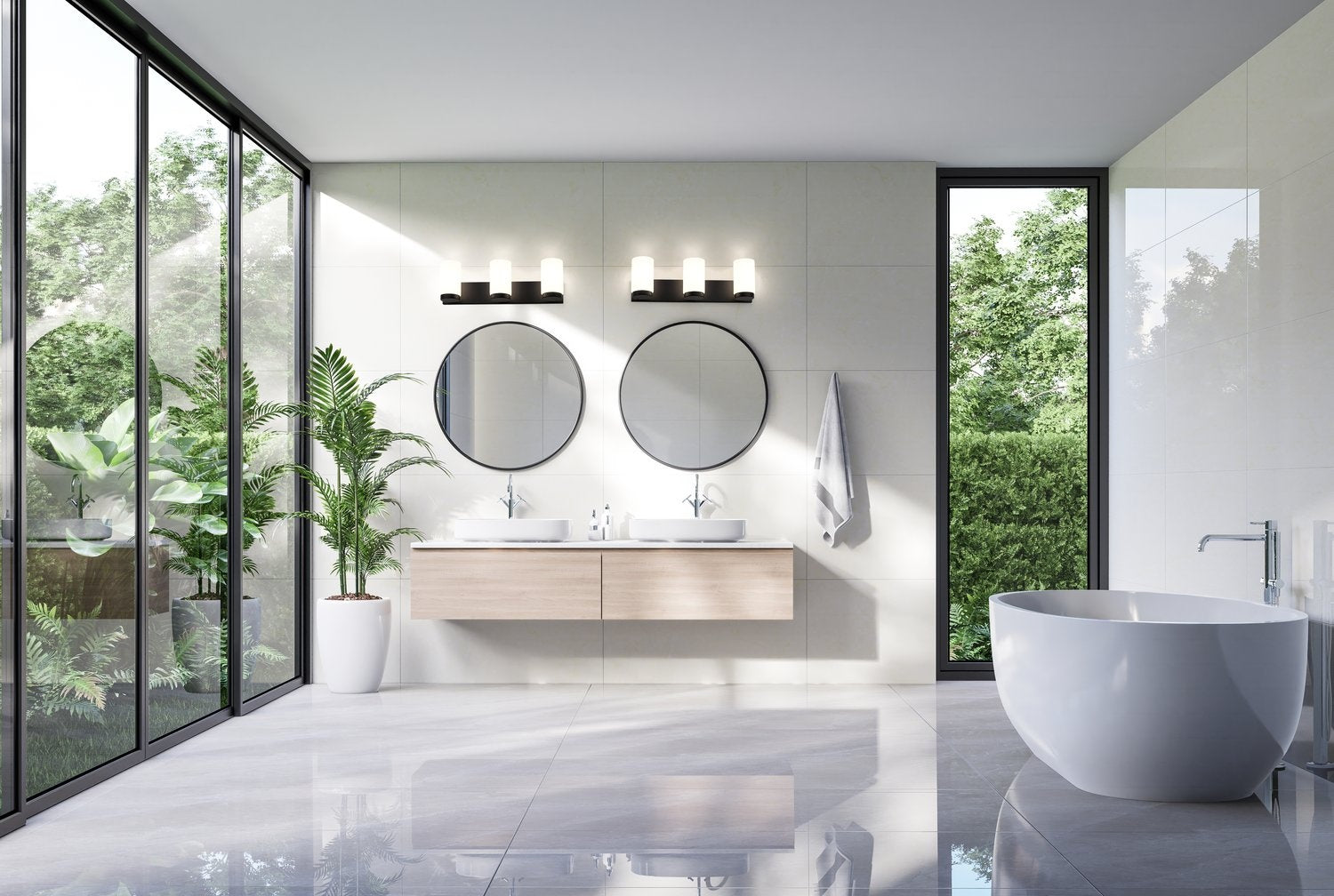 Z-LITE, BURK VANITY, VANITY LIGHT