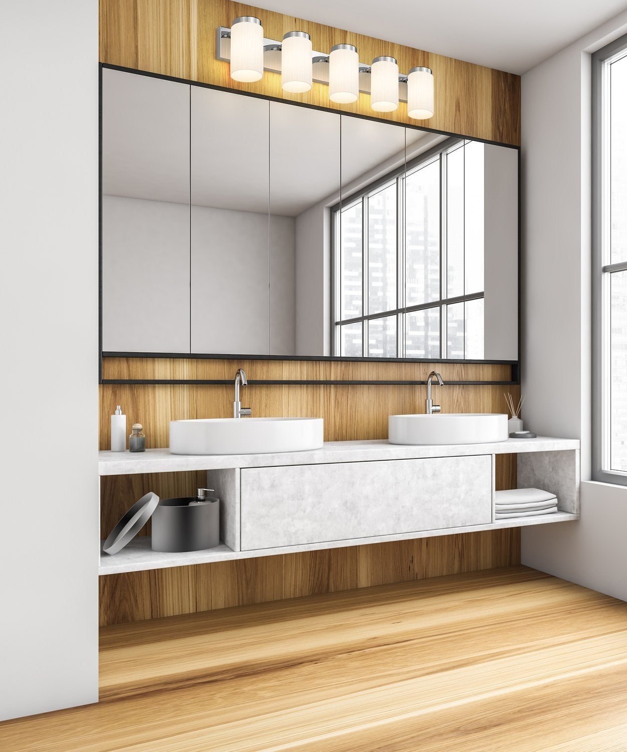 Z-LITE, BURK VANITY, VANITY LIGHT