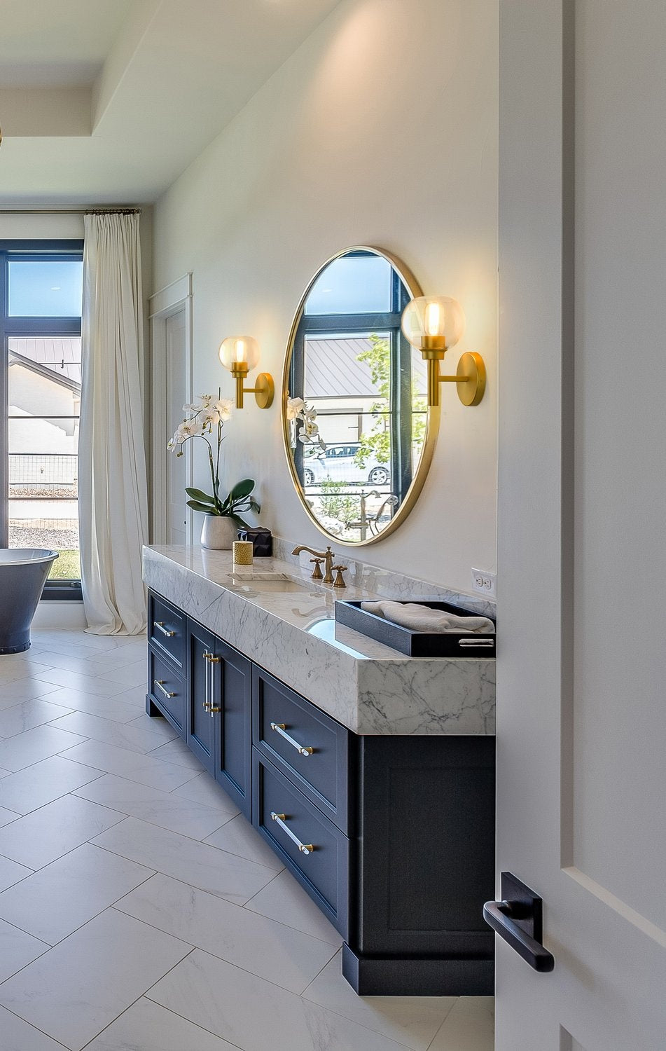 Z-LITE, SUTTON WALL SCONCE, WALL SCONCES