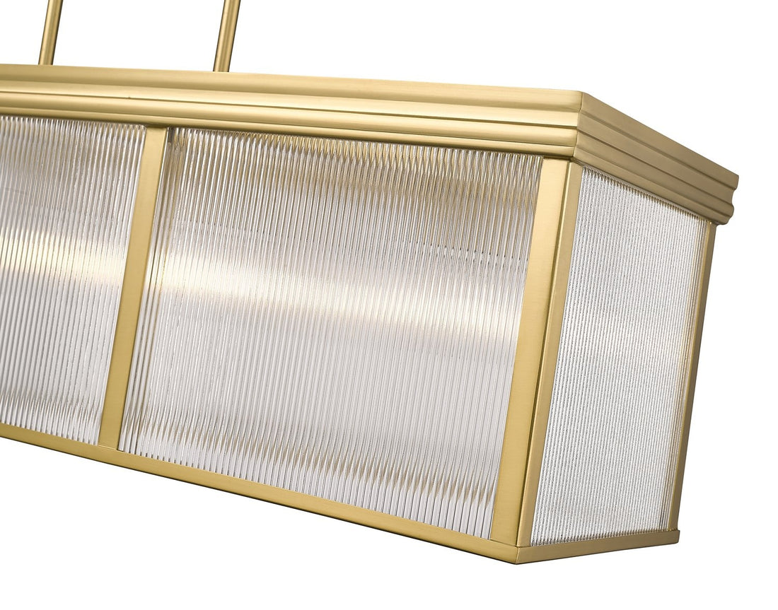 Z-LITE, CARNABY LINEAR CHANDELIER, LINEAR LIGHT